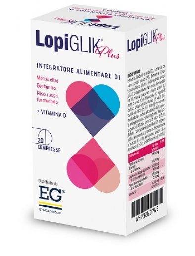 LopiGLIK Plus Integratore Controllo Colesterolo 20 Compresse