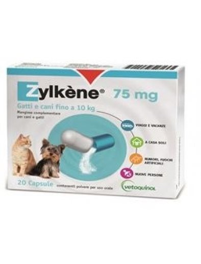 ZYLKENE CANI/GATTI 20CPS 75MG