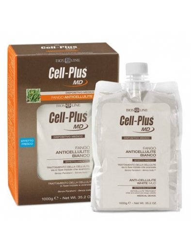 CELLPLUS MD FANGO ANTICELLULITE BIANCO BUSTA 1000GR