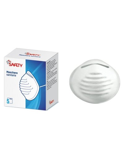 MASCHERA SANITARIA 5 PEZZI