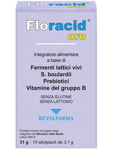 FLORACID OROSOLUBILE 10BUST