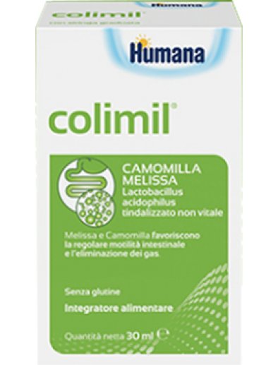 Colimil Humana Integratore Per la Salute Intestinale e Gas 30 ml