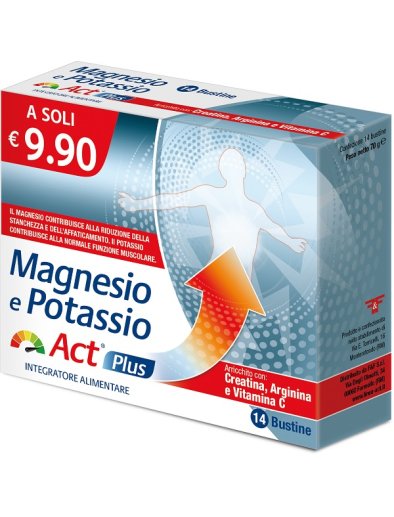 MAGNESIO POTASSIO ACT PLUS14BS
