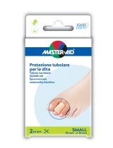 PROTEZIONE TUBOLARE DITA IN GEL MASTER-AID ELASTICIZZATO TAGLIA S 7,5 CM 2 PEZZI