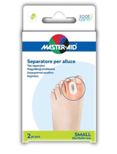SEPARATORE DITA IN GEL MASTER-AID PER ALLUCE S 2 PEZZI