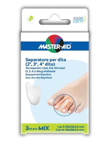 SEPARATORE DITA MASTER-AID 1 S + 2 M 3 PEZZI