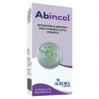 Abincol Integratore Probiotico 14 Stick Orosolubili