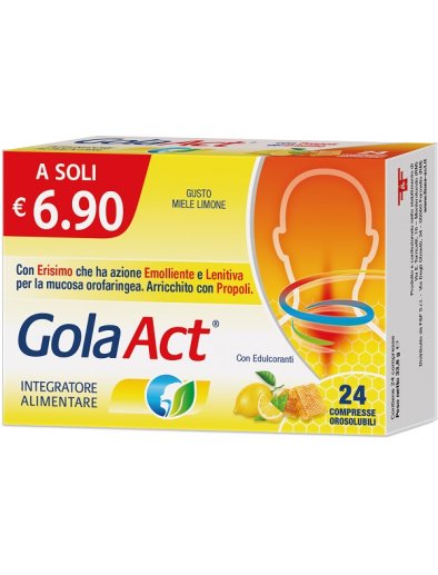 GOLA ACT MIELE LIMONE 24CPR