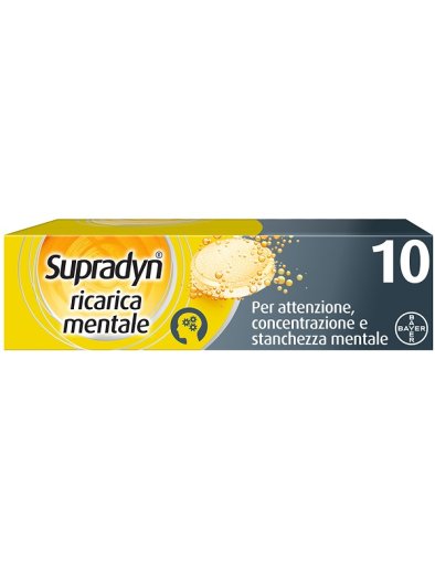 SUPRADYN RICARICA MENTALE10CPR