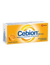 Cebion Vitamina C 20 Compresse Masticabili Gusto Arancia