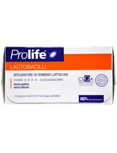 Prolife Lactobacilli 10 Flaconcini 8ml