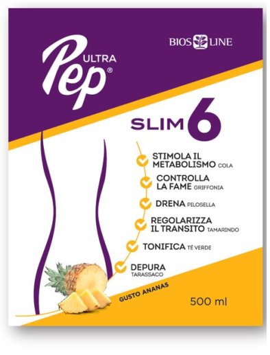 ULTRA PEP SLIM 6 ANANAS 500ML