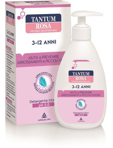 Tantum Rosa 3-12 Anni Detergente Intimo Delicato pH 5  200 ml