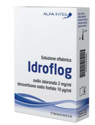 IDROFLOG SOL OFTAL 15FL MONOD