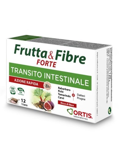 FRUTTA & FIBRE FORTE 12CUBETTI