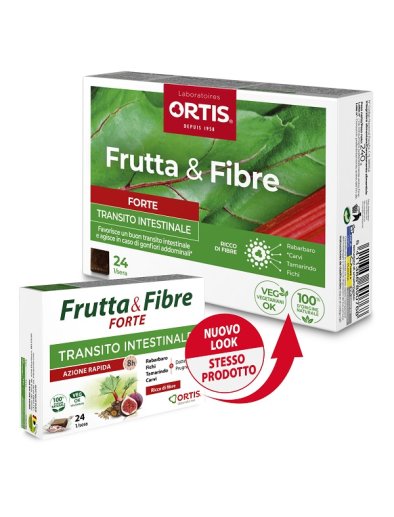 FRUTTA & FIBRE FORTE 24CUBETTI