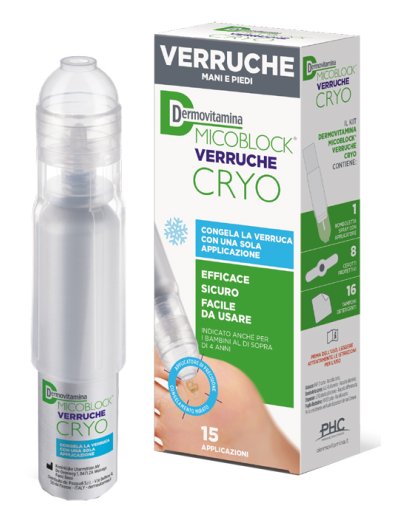 DERMOVITAMINA VERRUCHE CRYO