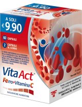 FERRO+VITAMINA C ACT 60CPS