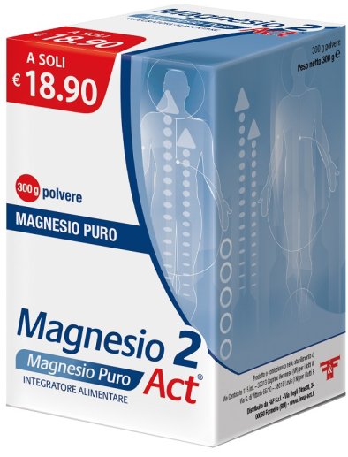 MAGNESIO 2 ACT PURO POLV 300G