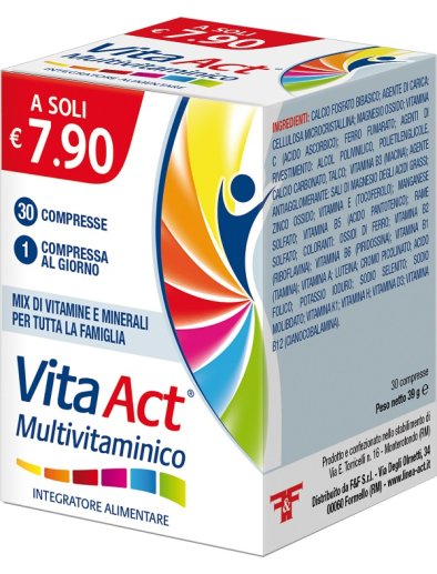MULTIVITAMINICO ACT 30CPR