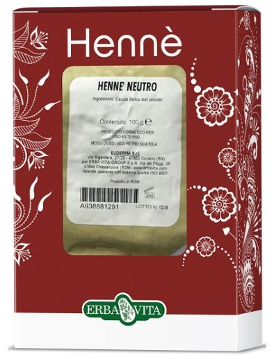HENNE COLOR CAP NEUTRO 100G