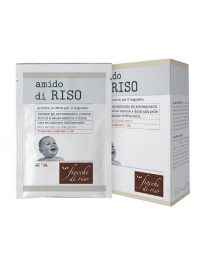 Fiocchi Di Riso Amido di Riso Polvere Lenitiva 5 buste di 20 g 