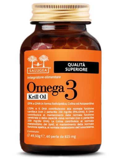 OMEGA 3 KRILL OIL SALUGEA60PRL