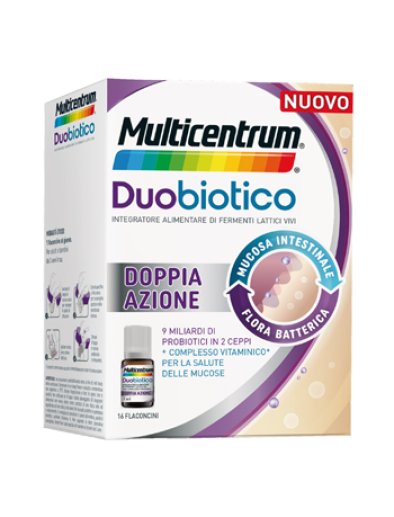MULTICENTRUM DUOBIOTICO 16FL