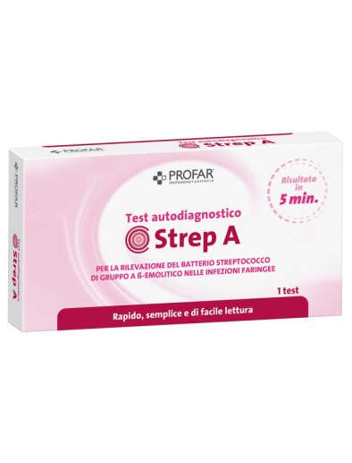PROFAR TEST STREPTOCOCCO 1PZ
