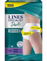 LINES SPEC PANTS UNI MAXI L 8P