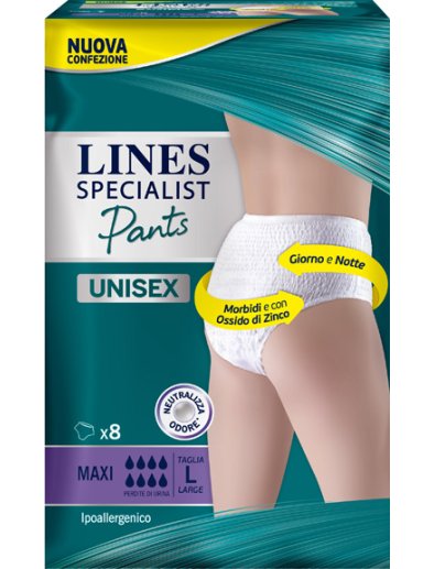 LINES SPEC PANTS UNI MAXI L 8P