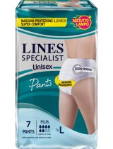 LINES SPEC PANTS UNI PLUS L 7P