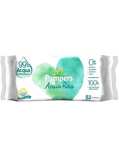 WIPES PAMPERS NATURELLO 52SALV