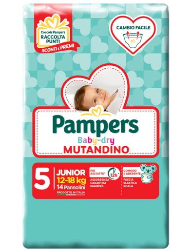 PAMPERS BD MUT JUNIOR SP 14PZ