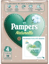 PAMPERS NATUR MAXI CP 19PZ