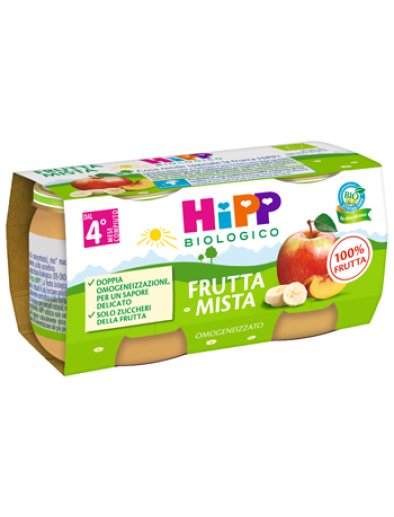 HIPP BIO OMOG FRUT MISTA 2X80G