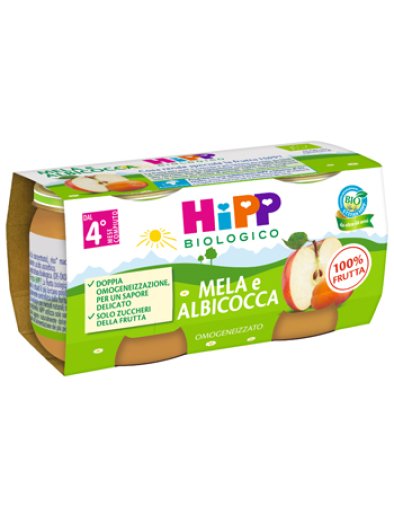 HIPP BIO OMOG ALB/MELA 2X80G