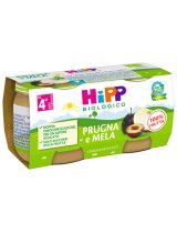 HIPP BIO OMOG PRUGNA/MELA2X80G