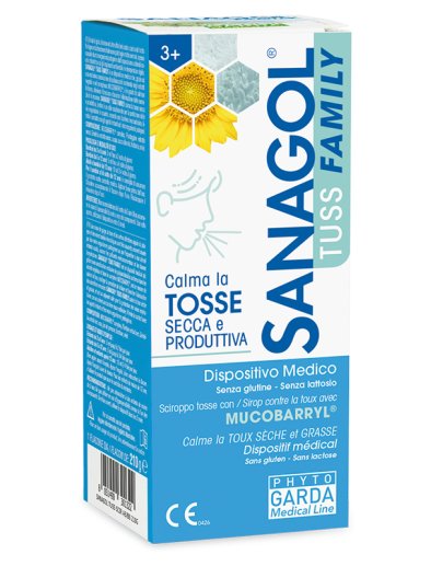 SANAGOL TUSS SCIR AD/BB 210G
