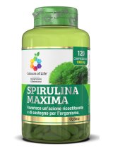 SPIRULINA MAXIMA 120CPR COLOUR