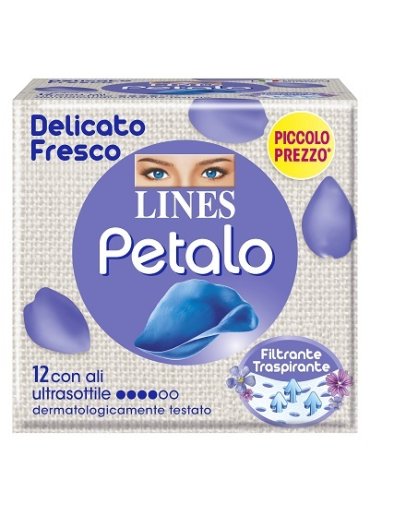 LINES PETALO BLU C/ALI 12PZ