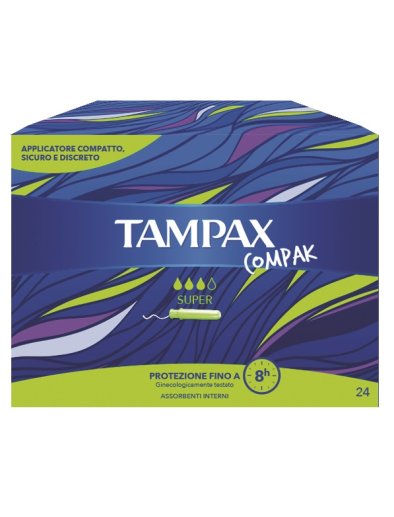 TAMPAX COMPAK SUPER 24PZ