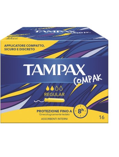 TAMPAX COMPAK REGULAR 16PZ