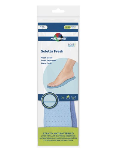 MASTER-AID FOOTCARE SOLETTA FRESH RITAGLIABILE 2 PEZZI