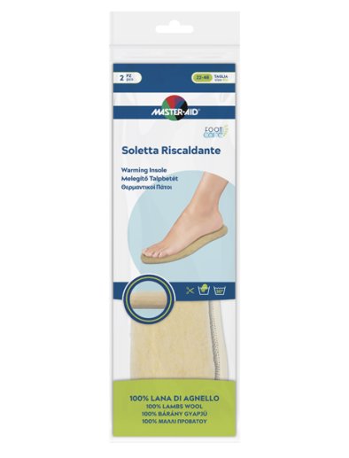 MASTER-AID FOOTCARE SOLETTA RISCALDANTE RITAGLIABILE 2 PEZZI