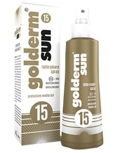 GOLDERM SUN FP15 SPR 200ML