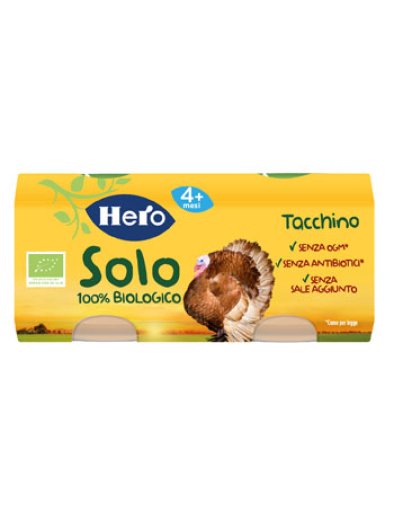 HERO SOLO OMOG TACCHINO 2X80G