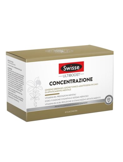 SWISSE CONCENTRAZIONE 8FLX30ML