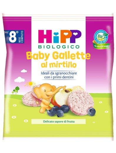 HIPP BIO BABY GALLETTE MIRT30G