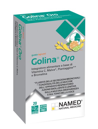 GOLINA ORO AGRUMI 20 COMPRESSE OROSOLUBILI